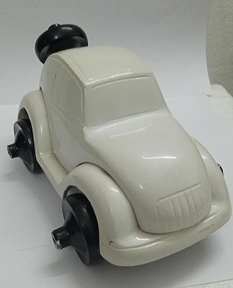 Aluminum Silver Color Tabletop Car for Home, Office, Living Room & Birthday Gift