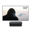AWOL VISION LTV-3500 4K UHD Ultra Short Throw Triple Laser Projector with Dolby Vision & Atmos, Active 3D, 150", HDR10+, UST Laser TV Projector (LTV-3500 + MW-120)