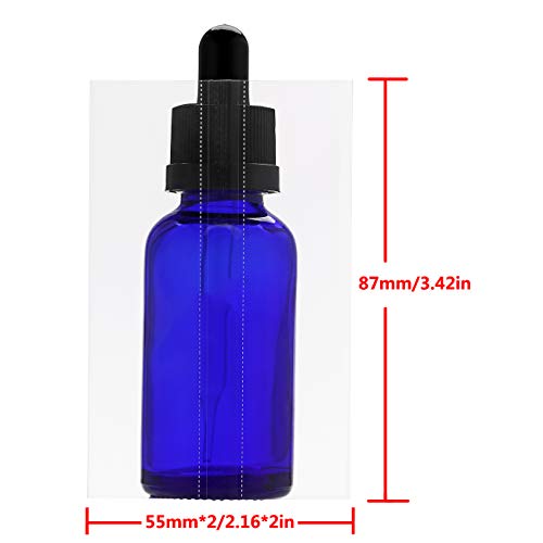 Image of 200Pcs PVC Heat Shrink Wrap Film for Glass Bottles 30ml, Clear Heat Shrink Wrap /Shrink Wrap Bottle (Pack of 2)