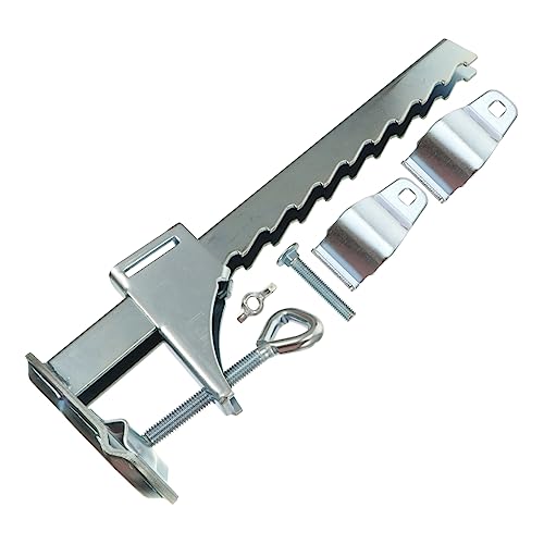 Sosoport Sun Umbrella Clip Parasol Holder Patio Outdoor Umbrella Stand Balcony Umbrella Holder Outdoor Umbrella Rack Garden Umbrella Holder Metal Stand Accessories Alloy Universal