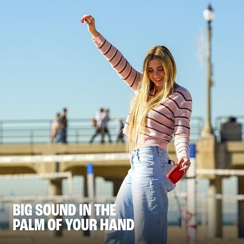 Image of JBL Go 5 - Ultra-Portable Waterproof & Drop-Proof Speaker with JBL Legendary Sound & Ambient Edge Lighting, AirTouch Instant Stereo Pairing or Link Multiple Compatible Speakers via Auracast (Squad)