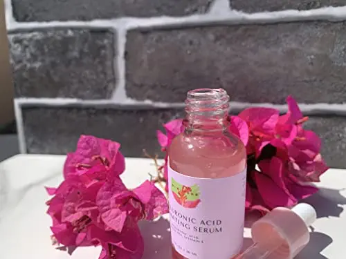 Hyaluronic Acid Serum |Organic |Anti-aging | Intensive Hydration | Reusable Glass Bottle | Eco-friendly | Moisturizer