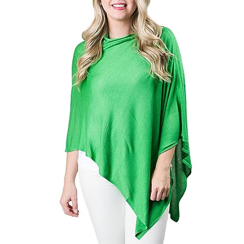 Elsa Poncho - Women’s Fine Knit Luxury Topper -