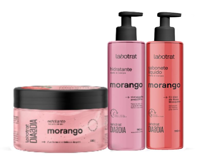 Kit de sabonete e hidratante