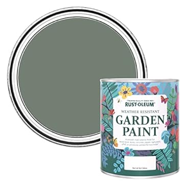 Rust-Oleum Green Mould-Resistant Garden Paint In Matt Finish - Serenity 750ml