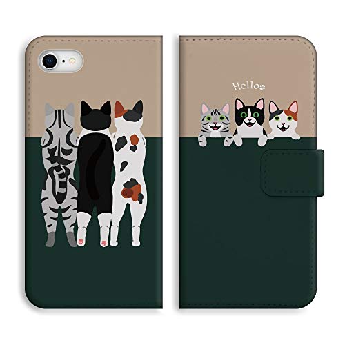 ス*ル様 iPhone 8 デザインケース付き iPhone 8 ケース x 7 おしゃれ Plus 10 6s ミラーver NICE 全面