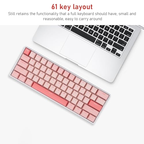 Teclado Mecánico Denashcbx0gha4r6 Inalámbrico 61 teclas miniatura 4