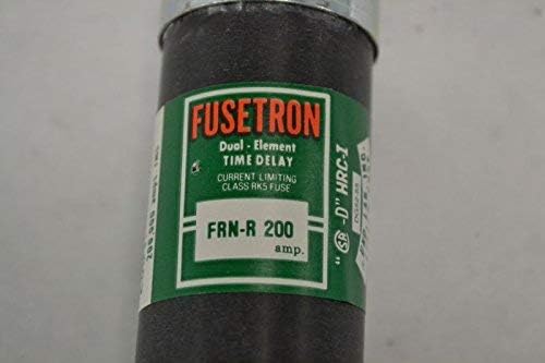 NEW BUSSMANN FRN-R-200 BUSS FUSETRON TIME DELAY 200A AMP 250V-AC FUSE B250506