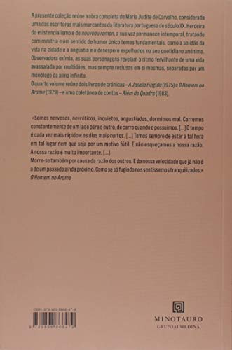 Obras de Maria Judite de Carvalho: A Janela Fingida - O Homem no Arame - Além do Quadro (Volume 4)