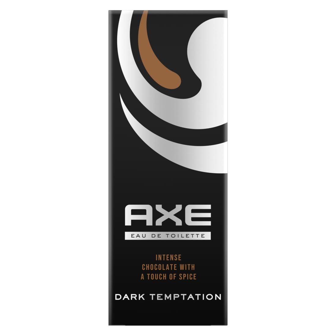 Axe Dark Temptation, Eau de Toilette Dark Temptation, Duft: Schokolade Noir & Gewürz, Wirksamkeit & Frische 24 Stunden – Flasche mit 100 ml