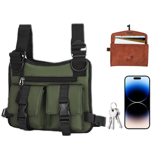 Bolsa de transporte oculta para hombre, chaleco ligero y ajustable, mochila táctica para viajes, entrenamiento, equitación, ciclismo, hidratación, fitness, camping, deportes, trabajo, multicolor