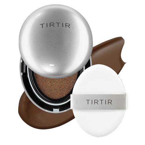 Image of TIRTIR Mask Fit Aura Cushion Foundation, Full coverage, Skin fit, Satin Glow Finish, Korean Cushion Foundation #51N FUDGE| 18g
