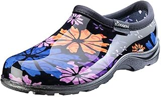 Sloggers Women's Waterproof Rain and Garden Shoe with Comfort Insole, Flower Power, Size