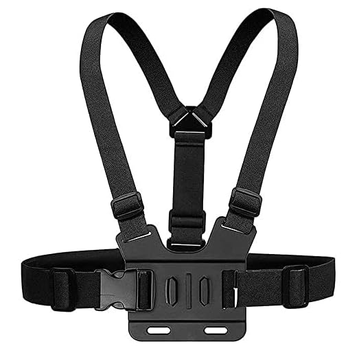 Adjustable Chest Strap Mount Elastic Action Camera Body Belt Harness with J Hook for GoPro HD Hero 5 4 3+ 3 GoPro 6 7 8