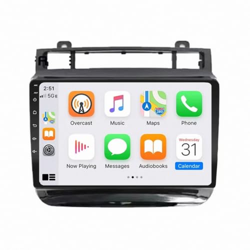 Pantalla Carplay para Touareg 2010-2018 con Android Auto y Radio HD 2G+32G