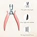 hair2heart Remover Pliers | Bonding Hair Extensions Remover Tool - Efficiently Removes Keratin and Micro Rings, Ensuring Safe and Easy Extension Removal