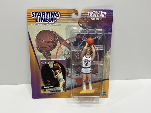 Larry Bird Indiana State Sycamores Starting Lineup Figure with Trading Card