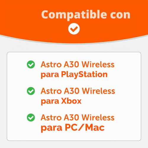 Almohadillas de Gel para Astro A30 con aislamiento acústico y mayor grosor 2