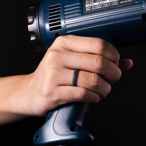 Egnaro Unisex Silicone Wedding Rings, Rubber Breathable Engagement Bands, Variety Multipack Rings3