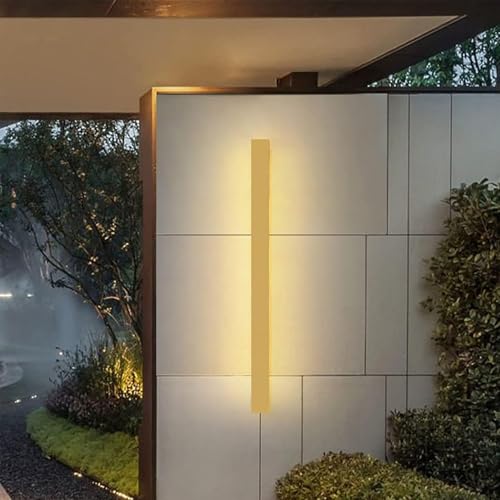 Applique murale LED extérieure dorée étanche IP65 pour l'éclairage de votre garage