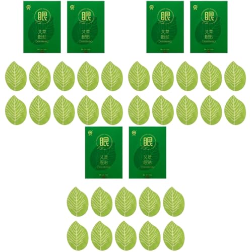 minkissy 1 Juego En El Aliviar La Almohadilla Para Los Ojos De Pecas Para El Cuidado De Los Ojos De Ajenjo Ojos Que La Tela No Tejida Green 2 Cajas