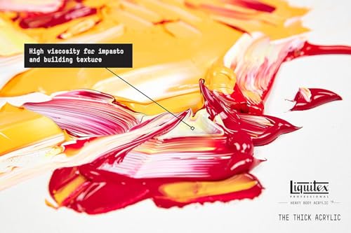 Liquitex Professional Heavy Body Acrylic Paint 138 ml tube, Burnt Umber - Image 4