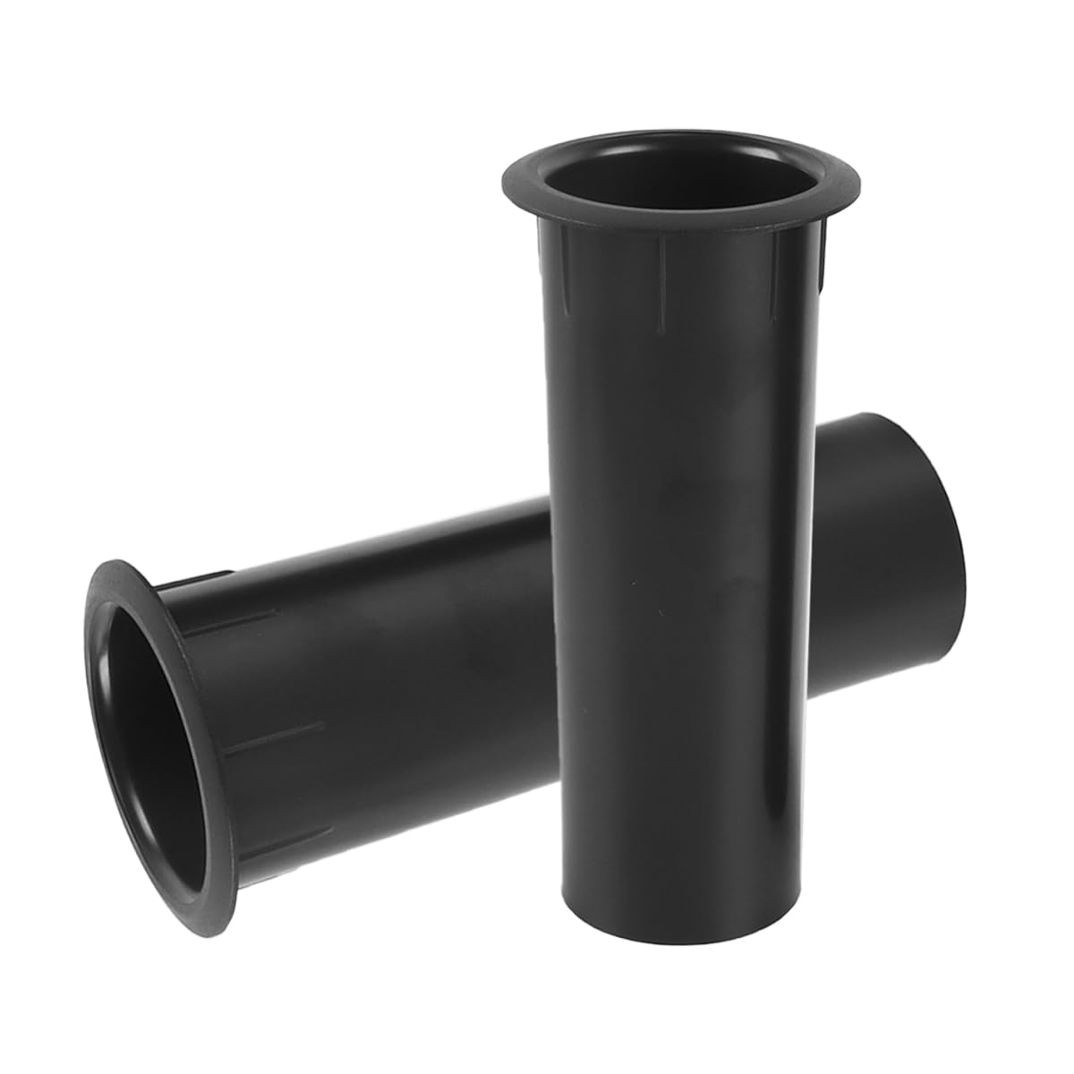Riven 2 altoparlanti Air Port, 50 x 142 mm, tubo di collegamento per amplificatori bassi, altoparlanti domestici, pezzi di ricambio fai da te (nero)