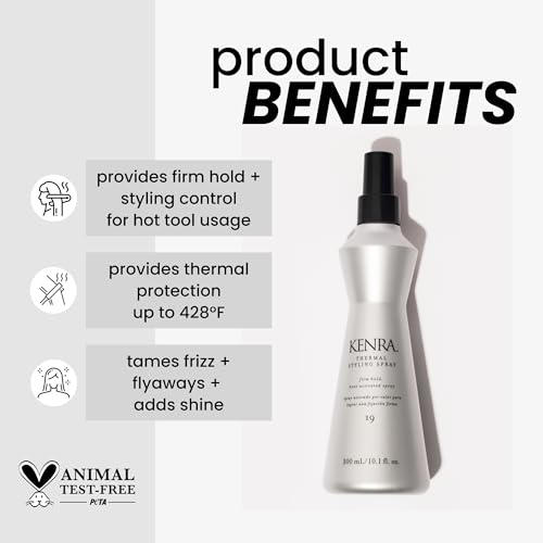 image for Kenra Professional Kenra Thermal Styling Spray 19 | Heat Protection Sp