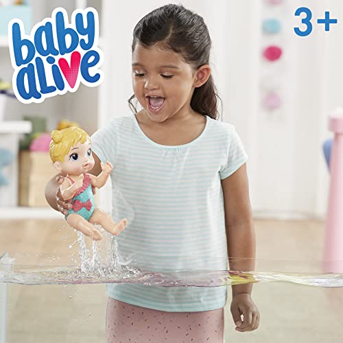 Baby Alive Banho Carinhoso Loira - Boneca para brincar dentro e fora da água