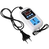 Potencia de salida: 1500W siwetg Termostato Digital -50~110C Interruptor Controlador De Temperatura AC110-220V con Enchufe