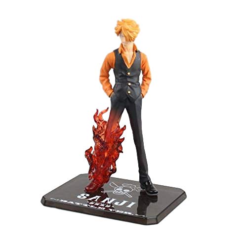 Alto Aproximadamente 15 One Piece/One Piece Zero Sanjis Battle Edition Sanji Leg Demon Wind Leg...