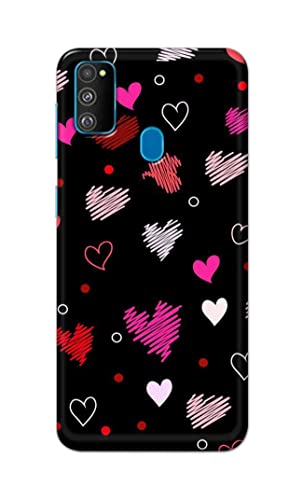 Image of PRINTFIDAA Vibrations of Love Hard Back Cover for Samsung M30s / Samsung M21, SM-M307FN / DS, SM-M307F / DS Back Cover -(P6) KAT1009