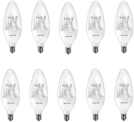 Philips LED Dimmable Soft White Light Bulb with Warm Glow Effect
