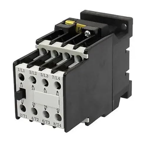 Contactor de CA para evitar sobrecargas en motores de 4KW con bobina segura de 36V