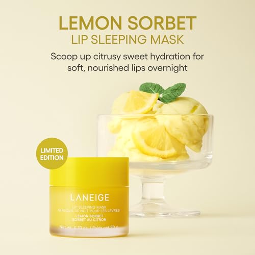 Image of LANEIGE Lip Sleeping Mask: Korean Overnight Treatment For Dry Lips | Hydrating & Nourishing Overnight Lip Treatment Mask with Vitamin C, Shea & Murumuru Seed Butter | Now Build Your Own Bespoke Swirl