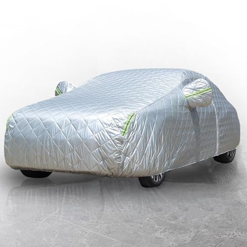 🚗Progettazione pratica -Telo Copriauto Antigrandine per 𝗥𝗲𝗻𝗮𝘂𝗹𝘁 Clio Williams 93-96 Copriauto,Sei linee di avvertenza di sicurezza riflettenti proteggono la sicurezza della tua auto durante la notte. La portiera del conducente ha una cerniera per riporla facilmente. Due cinture e fibbie antivento nella parte anteriore e posteriore sono saldamente legate ai pneumatici per evitare che il telo copriauto venga spazzato via dal vento.