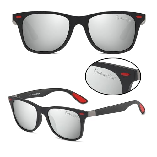 Custom Personalized Polarized Sunglasses Men Women TR90 Frame for Driving Fishing Sports christmas gifts 5