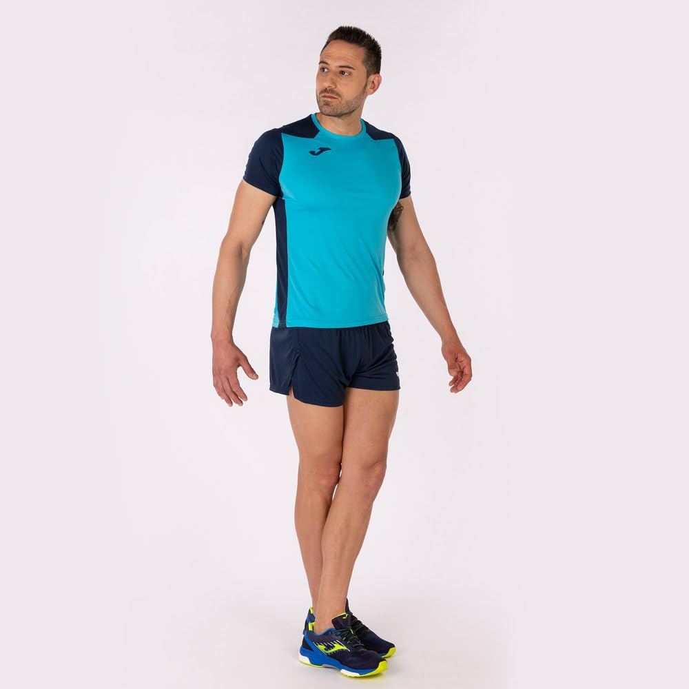 Joma Men's Bleu T-Shirt Record Ii