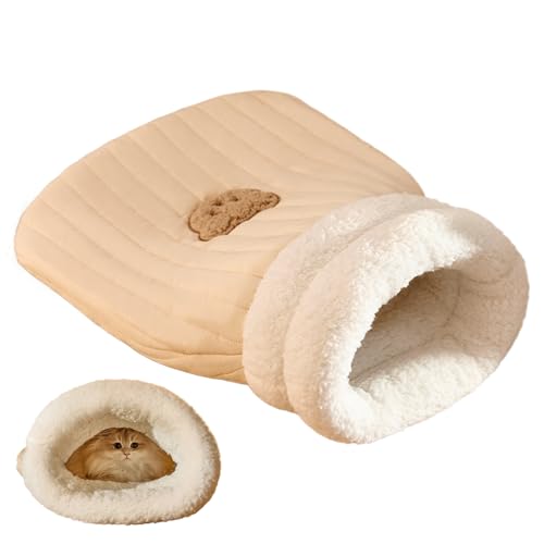 Sac de couchage pour chat confortable et lit lavable pour petits chiots - 2