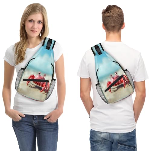 Bolso Sling para mujeres y hombres unisex miniatura 7