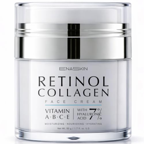 Image of EnaSkin Retinol Collagen Face Cream for Wrinkles, Anti-Aging Moisturizer
