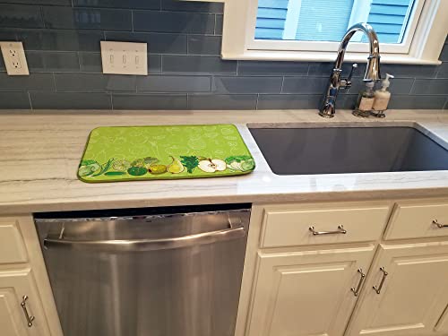Tapis de séchage de qualité supérieure vert 14x21 cm BB5135DDM - 4