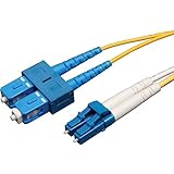 TRIPP LITE Duplex Singlemode 9/125 Fiber Patch Cable (LC/SC), 3M (10-ft.)(N366-03M)