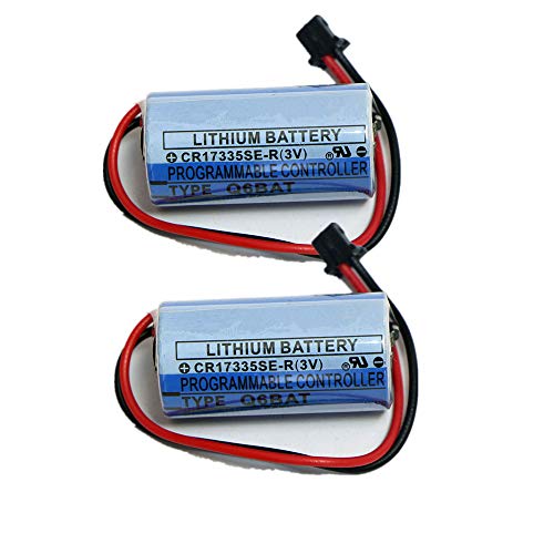 Pile lithium CR17335SE-R pour automate industriel Mitsubishi Q6BAT 1800 mAh