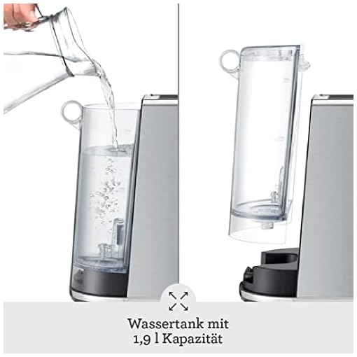 Sage Appliances the Bambino Plus Espressomaschine, SES500BTR, Mattschwarz – Bild 5