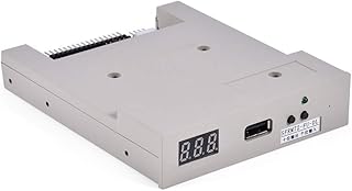 USB Emulator,SFRM72-FU-DL USB Floppy Drive Emulator,34 Pin Floppy Driver Interface, 5V DC 4 Pin Power Plug,720KB Built-in Flash Memory, with FAT12 Format