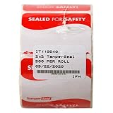 DayMark Safety Systems - IT119540 TamperSeal Tamper-Evident 2" x 2" Writable Delivery Label (Roll of 500)