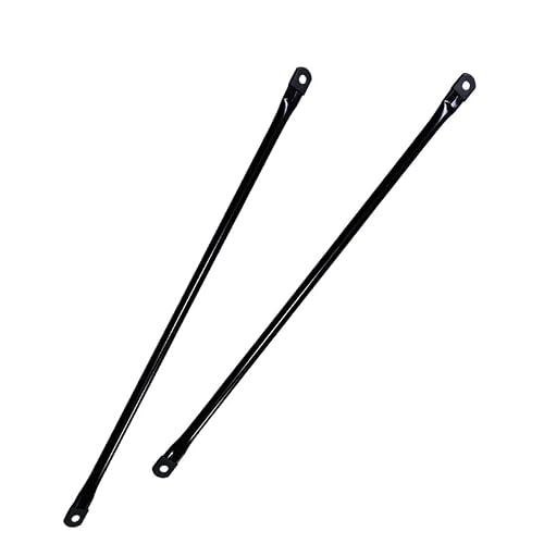 Metal Garden Swing Hanging Rods, Swing Replacement Rods, Round Metal Rods for Garden Swing Seat, Swing Boom, Swing Set Boom, Swing Pole. 2-Pack, Black Metal(90.5cm/35.63in)