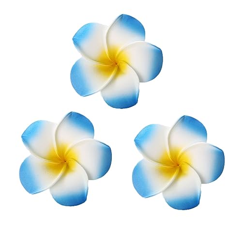 Pinzas de Flores Hawai foam para el cabello, pack 3 miniatura 1