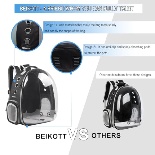 BEIKOTT Pet Carrier Backpack Key Features